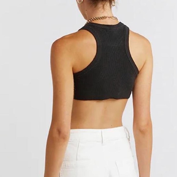 Black tank top - Picture 3 of 4